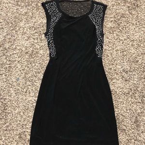 Form-fitting Black Dress